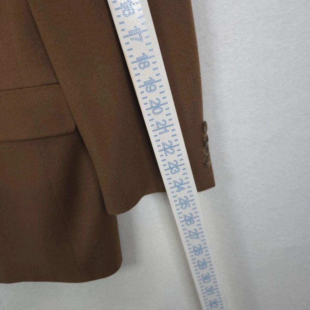 Vintage John W Nordstrom Loro Piana 100% Cashmere Sport Coat Men 42L Brown USA